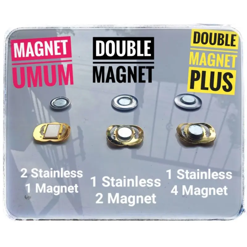 Penjelasan Magnet Pin, Magnet Umum, Double Magnet & Double Magnet PLUS