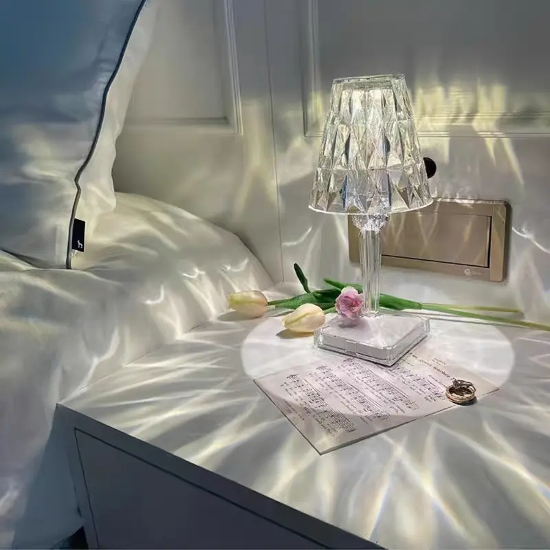 Lampu crystal/lampu suasana /lampu tidur anak/lampu yang dapat diatur warna/lampu hadiah/lampu yang bagus dan cantik/lampu bintang langit Kamar 1