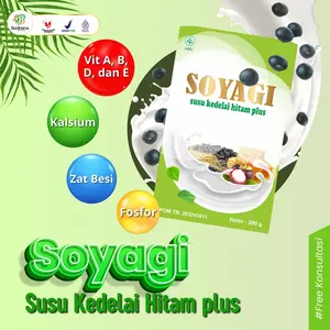 SOYAGI Susu Kedelai Hitam Herbal bantu penuhi asupan protein