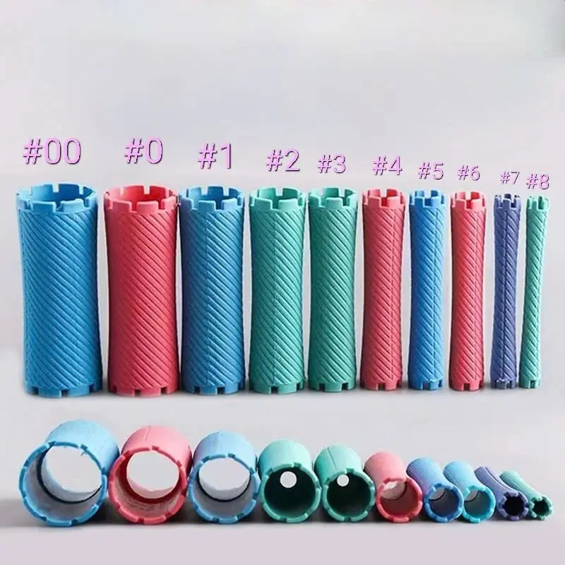 Trục Uốn Tóc Loại Dầy Túi 10 Cái Nhiều Màu Đủ Size Uốn Lạnh, Uốn tóc, Tạo kiểu tóc