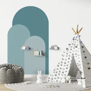 Stiker Dinding | Wall Decal | Wall Arch | Arch Design Motif 3 | Stiker Decal | Stiker Dekorasi