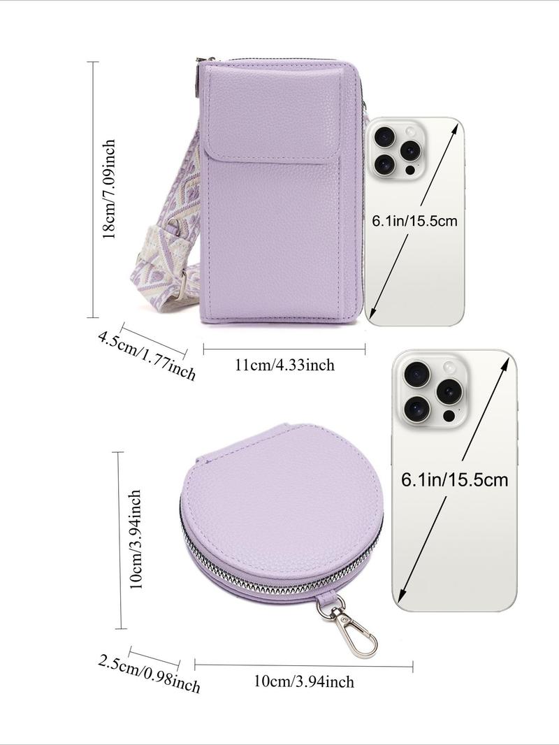 Product Introduction of Women's Solid Color Fanny Pack, Fashionable PU Leather Zipper Crossbody Bag for Daily Used, Casual Trendy Versatile High-quality Daily Commuting Bag 1