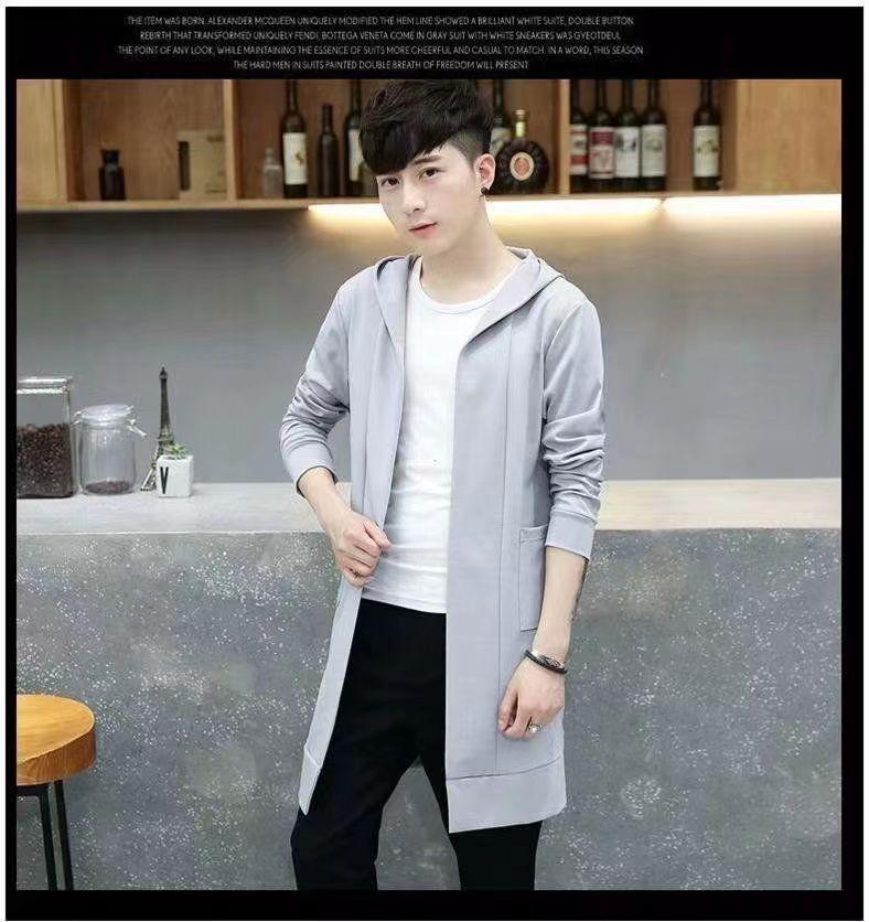 Product Introduction of Áo khoác ngoài, Thương Hiệu Hợp Xu Hướng Dành Cho Nam Giới, Dài Trung Bình Áo Khoác Mỏng, Thích Hợp Cho Mùa Xuân Và Mùa Thu, Áo Choàng Đẹp Trai Phong Cách Hàn Quốc, Thích Hợp Cho Học Sinh, Áo khoác ngoài Hợp Xu hướng 15