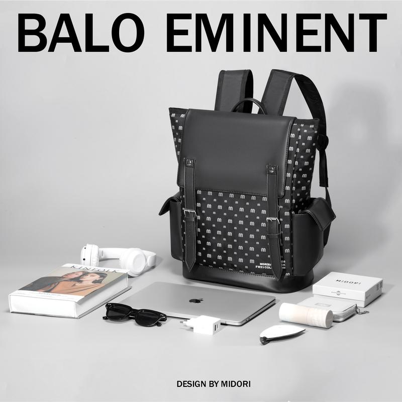 [ST.ICK.ER] Balo Phối Da Thời Trang Nam Nữ Kháng Nước SS7 Đựng Laptop Unisex Chính Hãng | Local Brand MIDORI M STUDIO