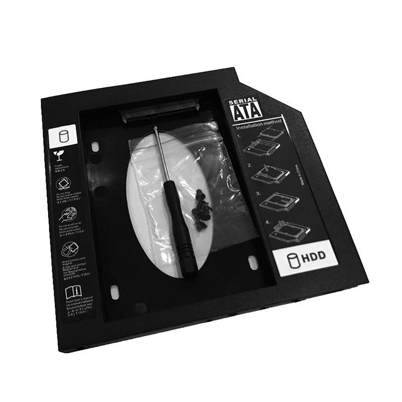 Product Introduction of Sarung Pemacu Cakera Keras SATA 3.0, Bahan Plastik, Saiz Caddy HDD 9.0mm, 9.5mm, 12.7mm, Untuk Komputer Riba, Serasi dengan CD-ROM dan DVD-ROM, Pemegang Pendirian SSD 8