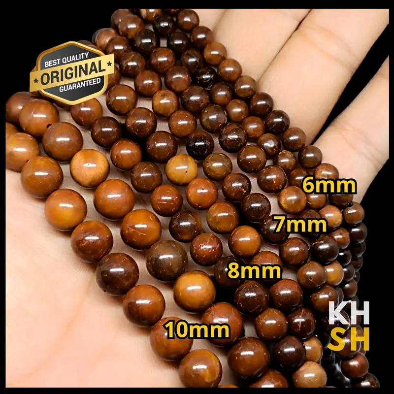 Tasbih Kokka Kaukah Asli | Tasbih Kaukah 99 butir kualitas premium | Free gelang dan minyak wangi Muslim 1