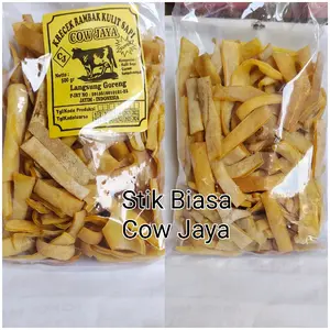 500 gr krupuk Rambak Kulit Sapi SUPER (stik biasa)  Krecek Kerupuk Snack