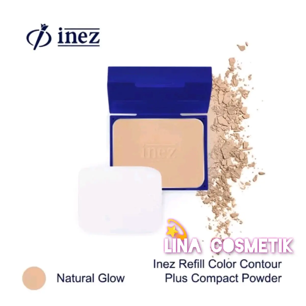 Inez Refill Color Contour Plus Compact Powder /Inez Bedak Compact Original