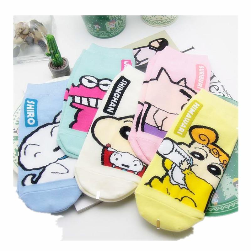 South Korea Flat Sock Children's Xiaoxin Cartoon Women's All Cotton Socks Japanese Cute Cartoon Socks New Trendy Socks Lady Comfort Lingerie 4