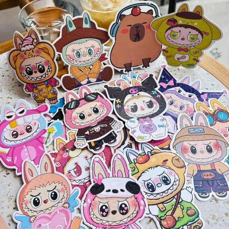 Combo 50 Bao Lì Xì Chibi Tết 2025 Siêu Hot Hit Hình Rắn , Kuromi, Labubu lixit et baoli xi