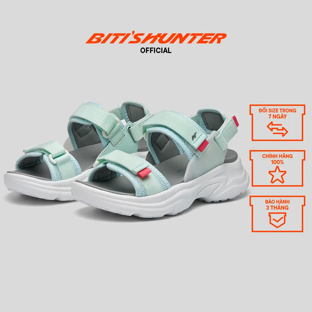 Sandal Nữ Biti’s Hunter Sandal - Dune Edition HEW001300XDL (Xanh Dương)
