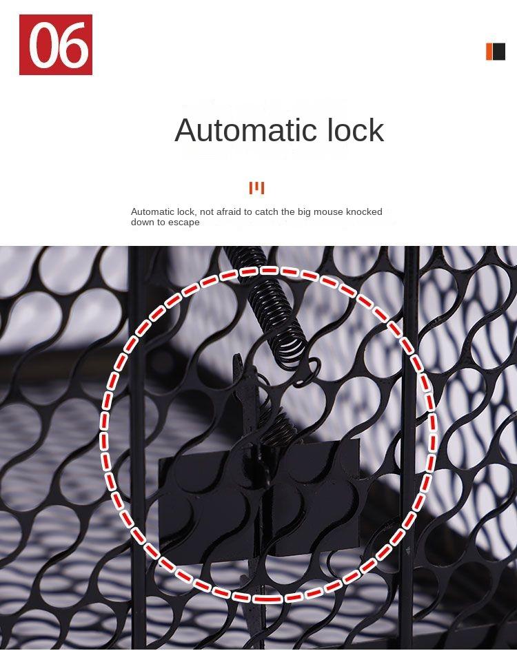 Product Introduction of Mouse Cage Mousetrap Mouse Cage To Catch Mice Fully Automatic Mouse Killer Household Mousetrap Sticky Horse 10