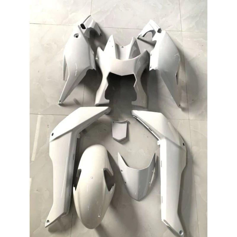 Bộ nhựa 6,7,8 món lắp xe điện Xmen đèn bi cầu- tặng kèm 4 ốc lắp mặt nạ nhỏ vào mặt nạ lớn