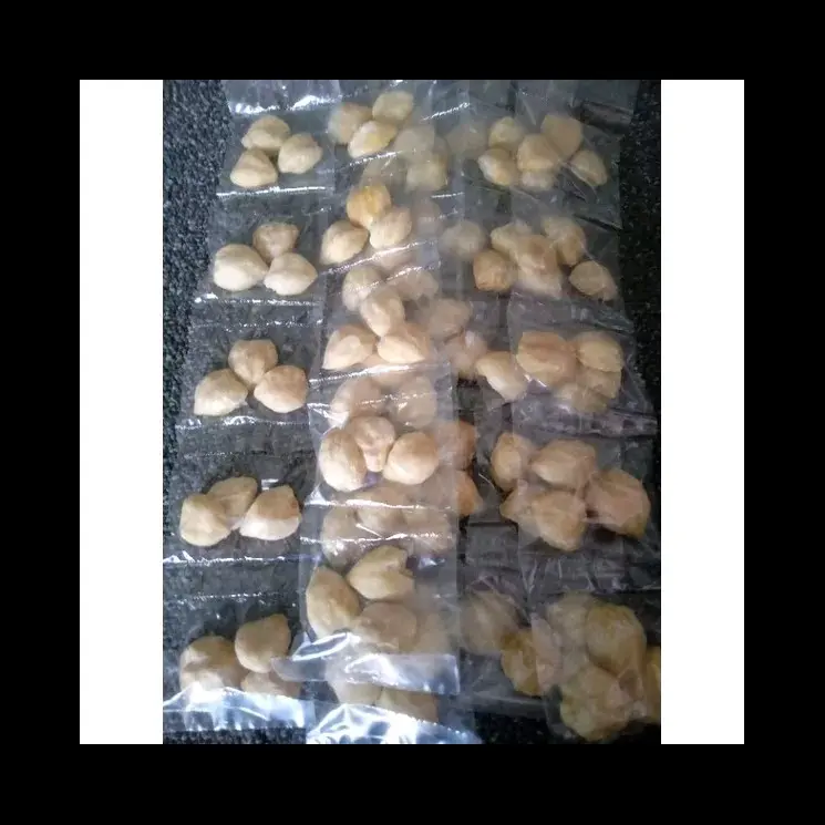 6 Renceng kemiri belah/ isi 5 pcs perenceng Alami