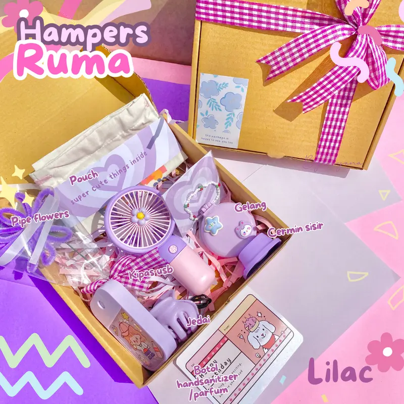 HAMPERS CEWEK KADO ULANG TAHUN LUCU GEMOY GEMASH HAMPERS HADIAH WISUDA WANITA GIFT BOX ULTAH PAKET KADO WISUDA GRADUATION ANNIVERSARY VALENTINE SEMPRO SKRIPSI BIRTHDAY GIFTBOX REMAJA UNTUK PACAR AESTHETIC KOREAN GINGHAM KPOP STATIONARY AKSESORIS KIPAS 3