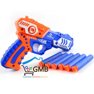 MAINAN ANAK  SHOOTING LG3 PLURU BUSA PSSTOL MAINAN DAPAT MENEMPEL
