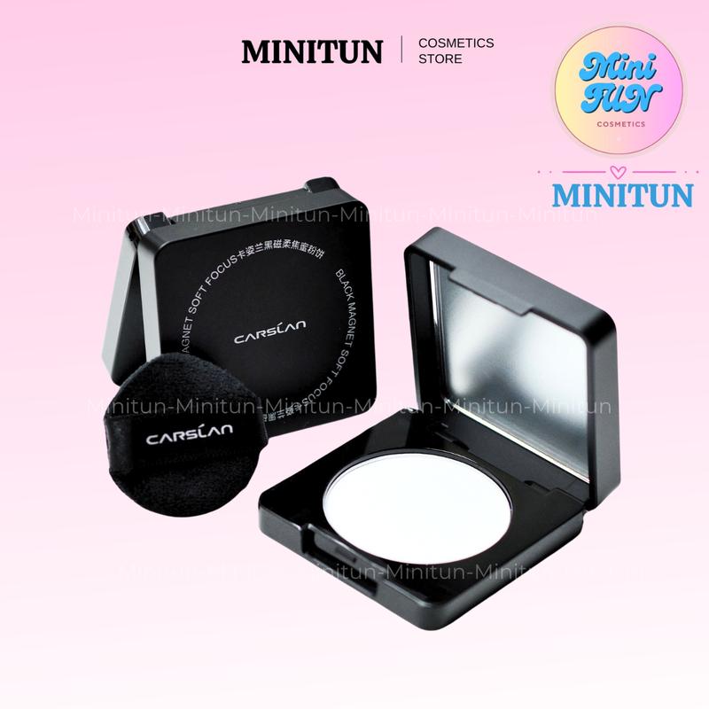 Phấn Phủ Carslan Mini Dạng Nén Kiềm Dầu Chống Nước Ngăn Bóng Dầu 1,5g MiniTun