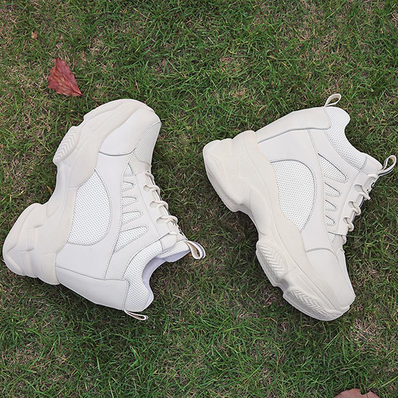 Product Introduction of Shoes Women GIày độn đế nữ 11cm chất da pu êm bền nhẹ fom siêu nhỏ gọn PS479 10