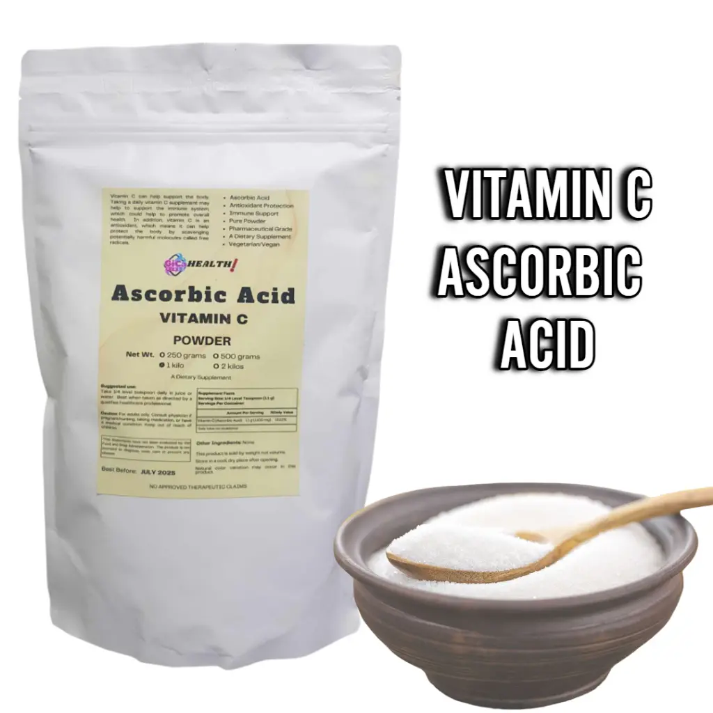 Vitamin C powder Ascorbic Acid Powder 250g 500g & 1kilo - TikTok Shop ...