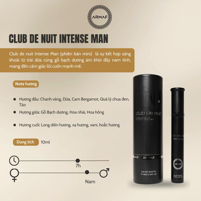 Nước hoa ARMAF 10ML EDP bản tự chọn tất cả các loại [DL] 5