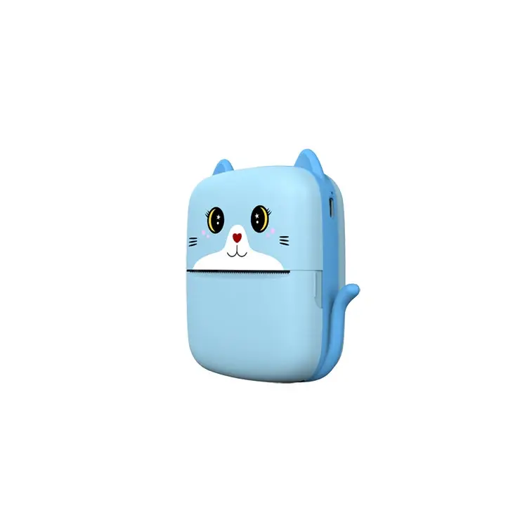 2024 mini portable printer Pocket Wireless Smart inkless printer label photo printing Bluetooth 57mm thermal paper printer