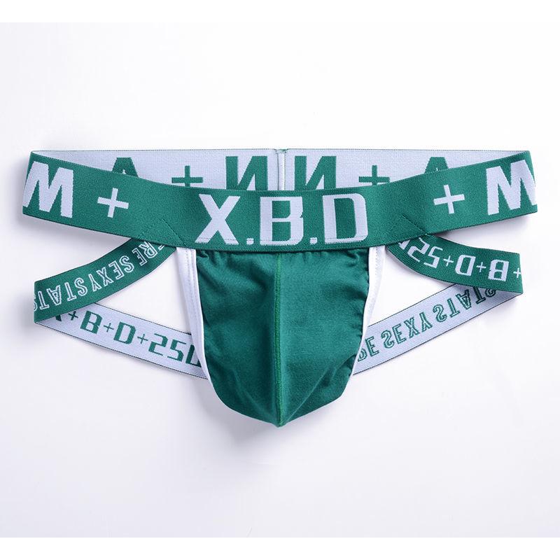 Đồ Lót Nam, Gợi Cảm, cạp vừa, Làm Bằng Cotton Nguyên Chất, Lưng Chữ T, Lộ Tóc, Dây G Đôi, Dành Cho Nam 3