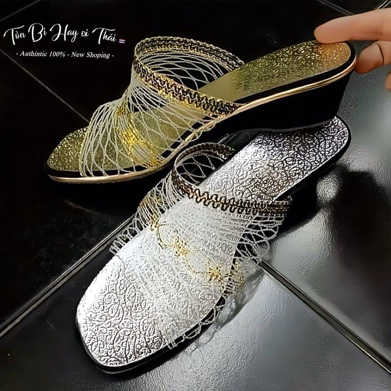 Dép Lưới Huyền Thoại Ngày Xưa Đế Nhựa Cao Cấp [ Thái Lan ] Cao Su Đế Bằng Nhung GiàY Sandal Shoes đẹp Nam Hoa
