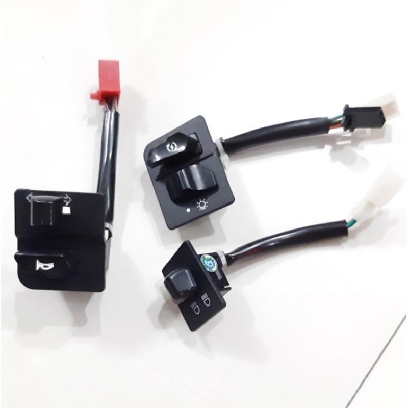 Bộ Cùm Công Tắc Xe Exciter 150 2015-2018 ( Mở Đèn, Đề, Còi, Xi Nhan, Cospha ) Hàng Cao Cấp Loại 1