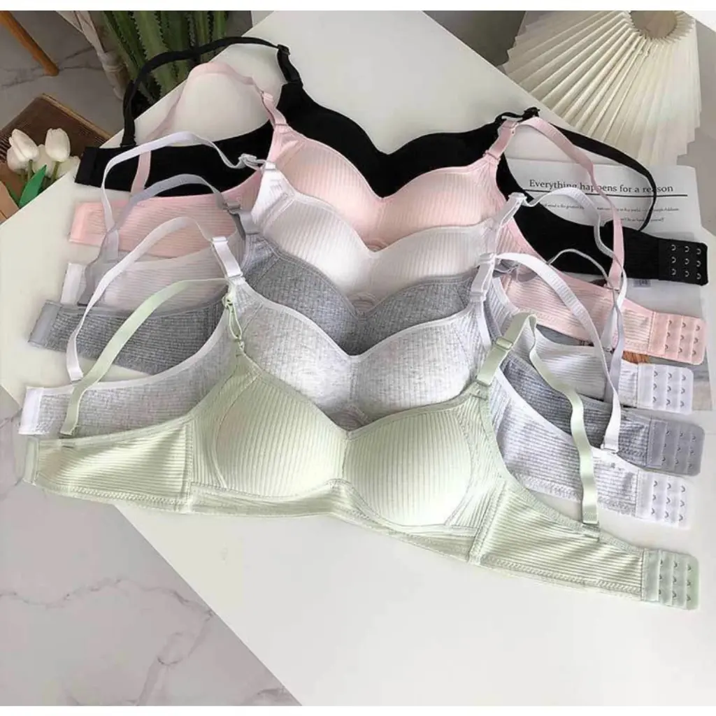 [From nhỏ tăng 1 size] Áo Ngực Nữ Sinh Cotton Không gọng đệm mỏng cup ngực nhỏ phom ôm không hở viền 138