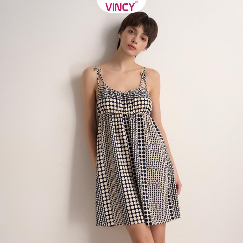 Đầm Kate Nữ Vincyhomewear Thoáng Mát  DDK082S21 3