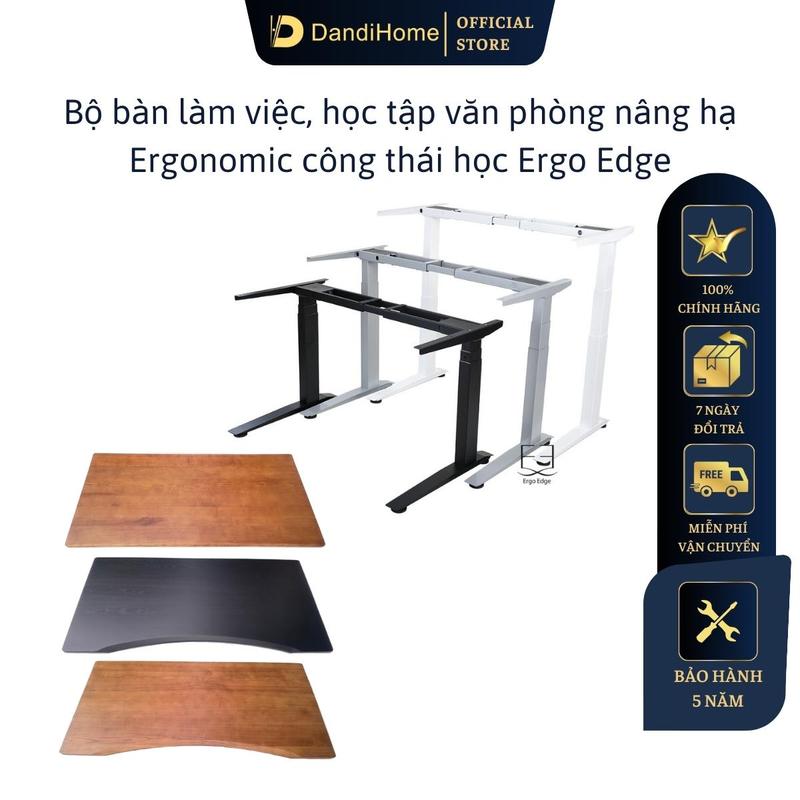 Bộ bàn làm việc, học tập văn phòng nâng hạ Ergonomic công thái học Ergo Edge