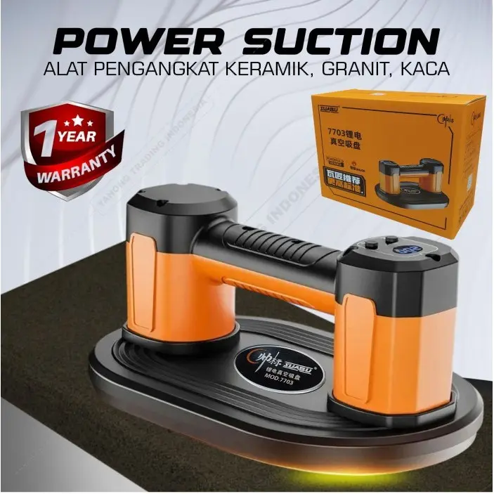 Mesin Pasang Keramik Ubin Getar Hisap Powerful Suction USB UNICORN TOOLS 0