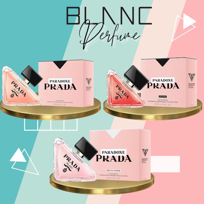 Nước Hoa Prada Paradoxe EDP, Intense, Virtual Flower Nữ Perfume Cosmetic Xịt Thơm Women