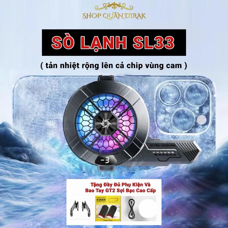 Quạt Tản Nhiệt Sò Lạnh SL33 Mới Nhất 2024 Thiết Kế Mặt Tản Nhiệt ...