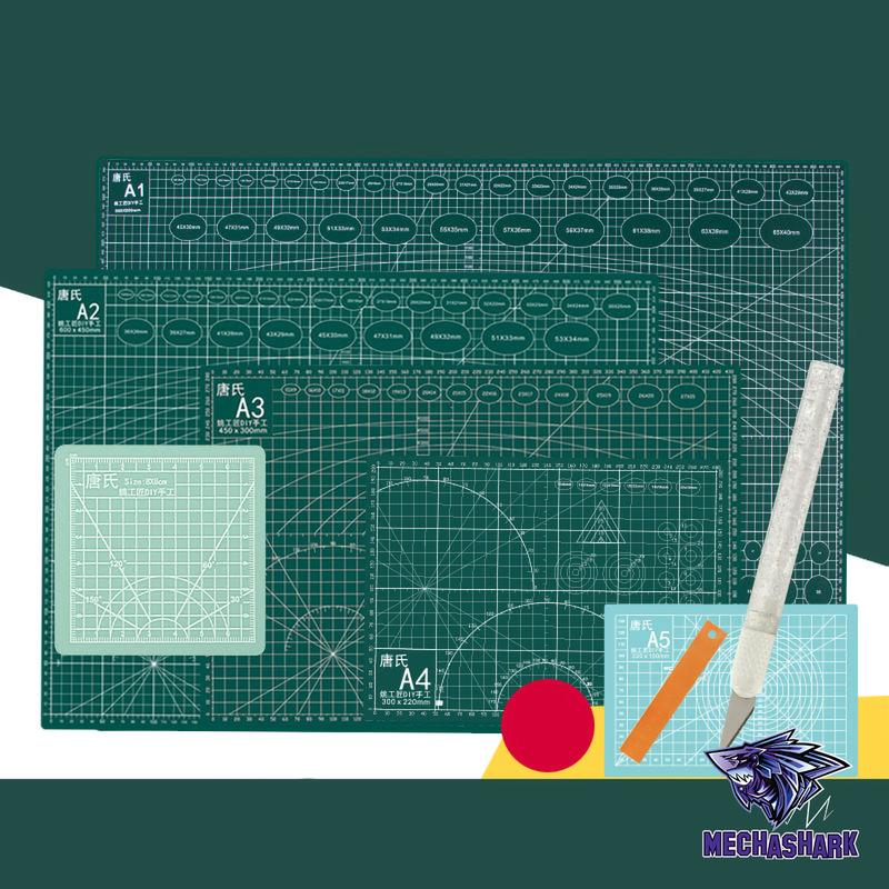 Dụng cụ thủ công bảng lót cắt kỹ thuật tự liền Cutting Mat chất liệu nhựa dẻo 