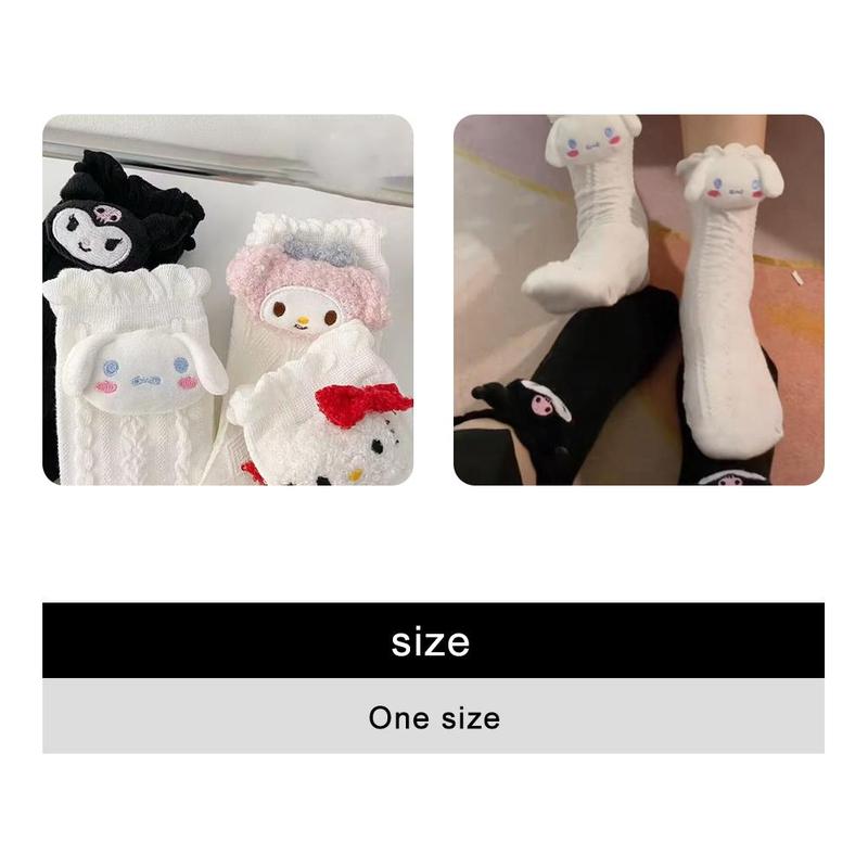 Product Introduction of Japanese Cute Pattern Socks Short Sweet Minimalist Cute Nong Socks F3W7 24