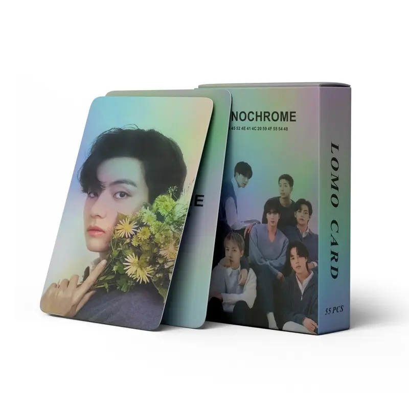 50 55pcs EN HYPEN Laser Hologram Lomo Cards HEESEUNG JAKE JAY JUNGWON NI KI  SUNGHOON SUNOO Solo Holographic Postcards New Album Orange Blood Photocards  - TikTok Shop Singapore