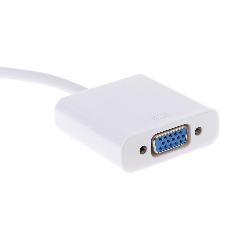 Product Introduction of 1Pcs HDMI to VGA converter adapter HD 1080P White 20