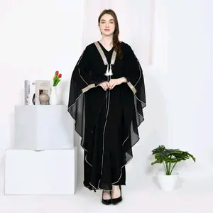 kaftan polos kalong,all size Ld 110-135 big size kapake by iyank Muslim Panjang