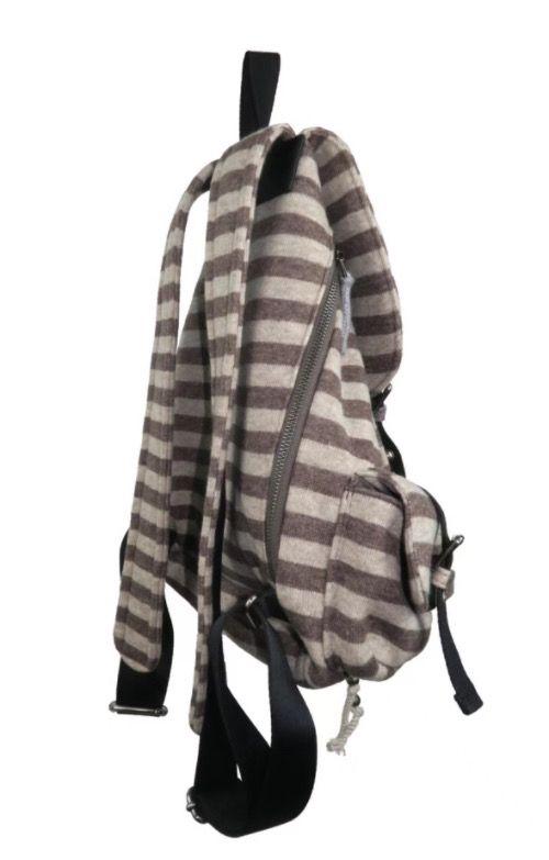 Product Introduction of Newjeans Same Tensedance Korean Flat Stripe Machine Can Casual Plaid Backpack Large Capacity 12