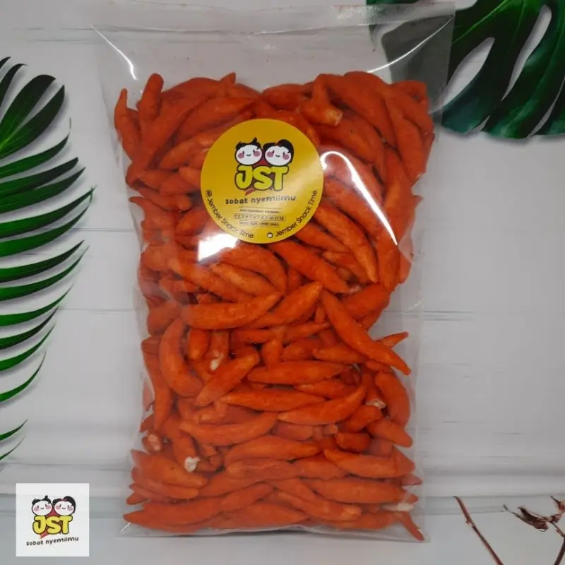 [1kg] Cemilan Bidaran Kue Telur Gabus Widaran Wedaran Asin Balado Jember Snack Time 0