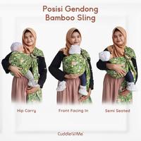 Gambar Gendongan Bayi Instan Bamboo Ring Sling Motif CuddleMe SNI, Praktis, Aman dan Nyaman - Rainbow Bee Liteblue dari Cuddleme Official Shop Kota Malang 2 Tokopedia