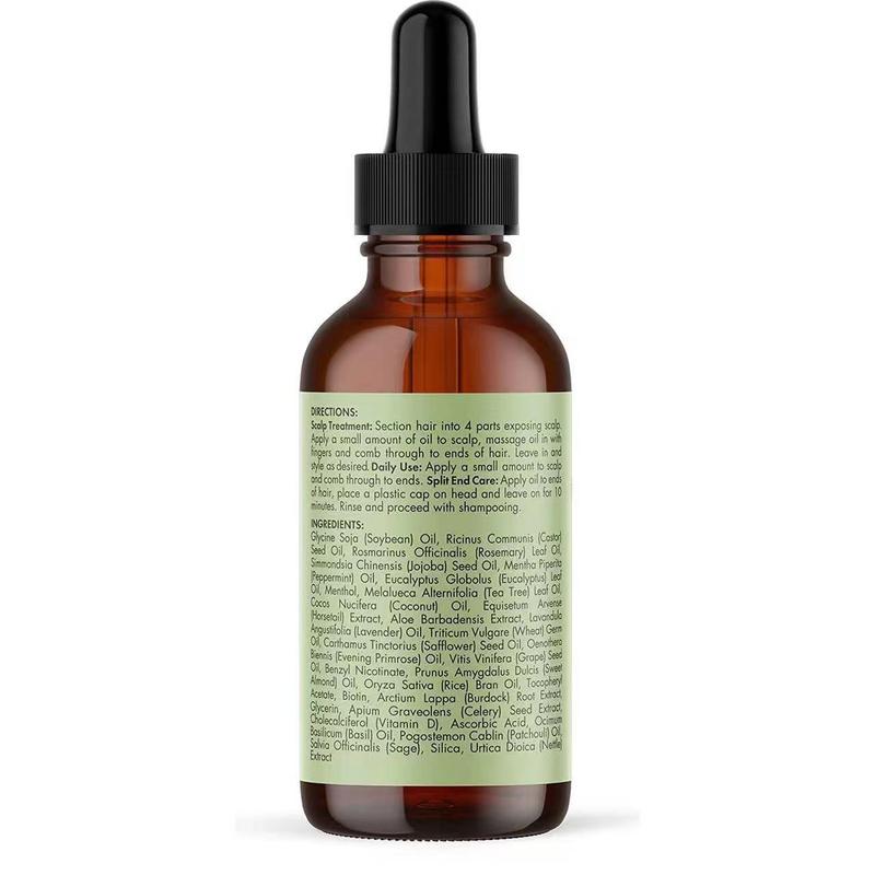Product Introduction of Mielle Rosemary Mint Strong Hair Care Essential Oil 59ml Hair Essential Oil 59ML Silky and Smooth Improves Dry and Frizzy Hair Repairs Damaged Hair Hair Care Essential Oil 1
