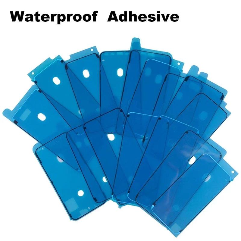Nhãn dán chống thấm nước, 5 cái, cho iPhone 6S, 7, 8 Plus, X, XR, XS, 11, 12 Pro Max, 3M Niêm Phong Keo, Băng Dính, cho Khung màn hình LCD, keo, sửa chữa, bộ phận 2
