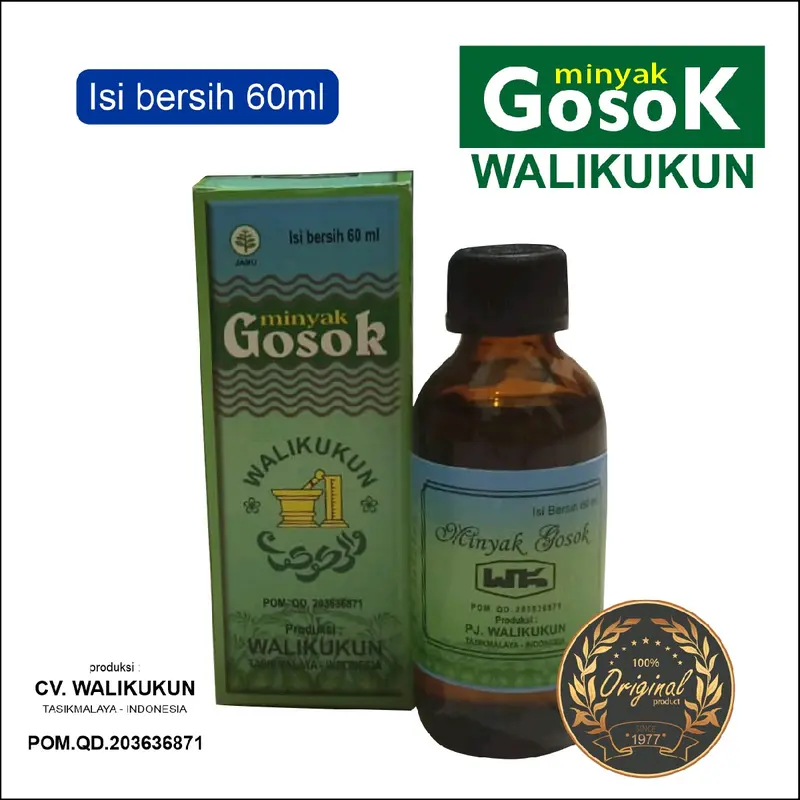 Minyak gosok walikukun original 60ml 0