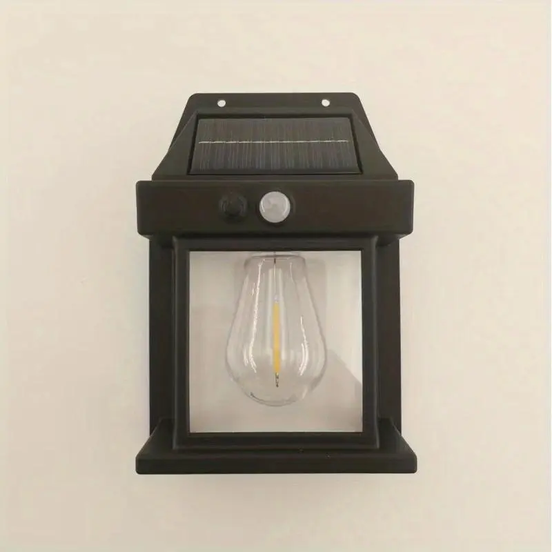 Solar Powered Wall Mounted Light, Outdoor Garden Light, Solar Induction Street Light, Outdoor Garden Light, Garden Villa Garden Lighting Nightlight
