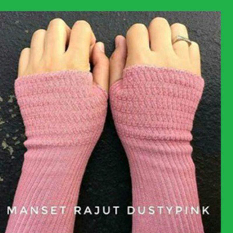 HANDSOCK JEMPOL MANSET RAJUT || HANDSOCK MANSET SYAR'I Muslim 4