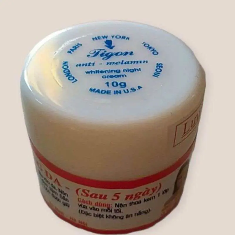 [chuẩn Cty 100%] kem dưỡng trắng da,chống lão hóa da mặt TIGON VIP 18G 2