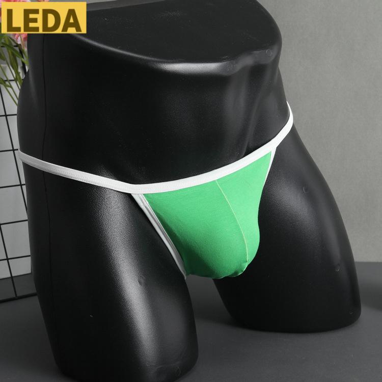 Đồ Lót Nam, Quần Lót T-Back Cạp Thấp, Chất Liệu Cotton, Thiết Kế Dây Đeo Tinh Xảo, Thích Hợp Cho Mùa Hè, Hàng Mới Về, Quần Sịp 3