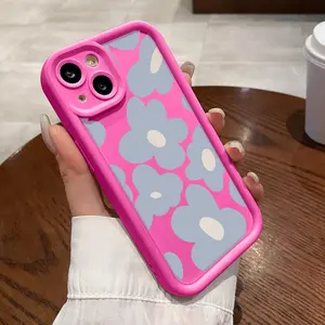 Casing For OPPO Case A9 2020 A11 A11x A1k A1x A36 A5 PRO A52 A58 5G A72 A73 A76 A78 4G A7x A92 A93 Slikon Shockproof Cute Flower Softcas